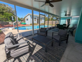 Beach House with Tiny House and Pool